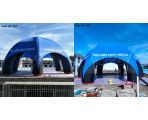 The first order of inflatable spider dome party tent for USA Rental business
