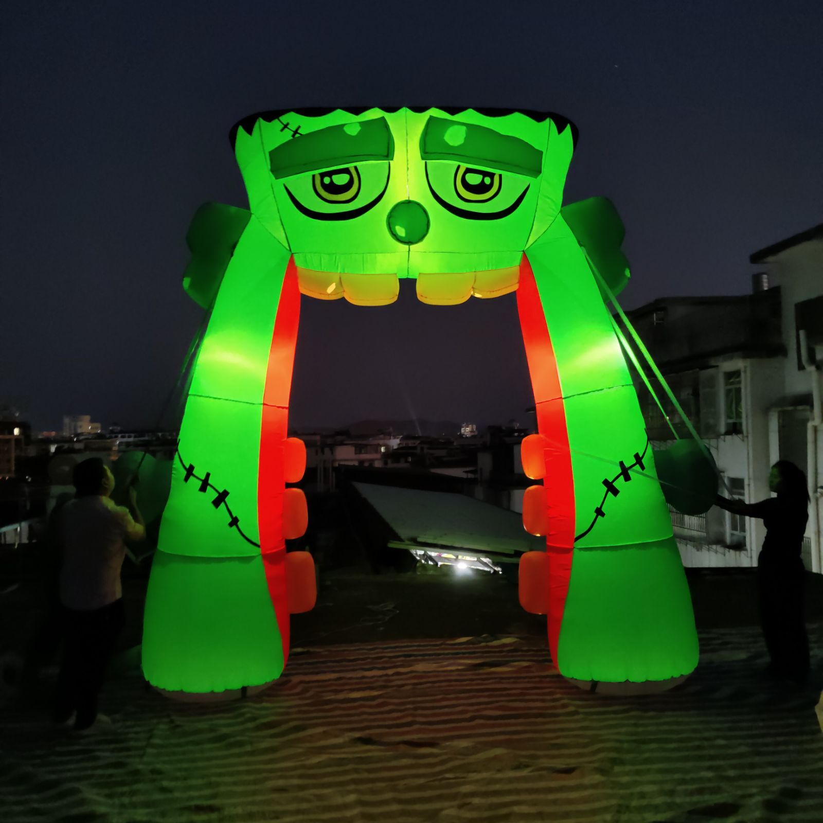Inflatable Frank stein Arch