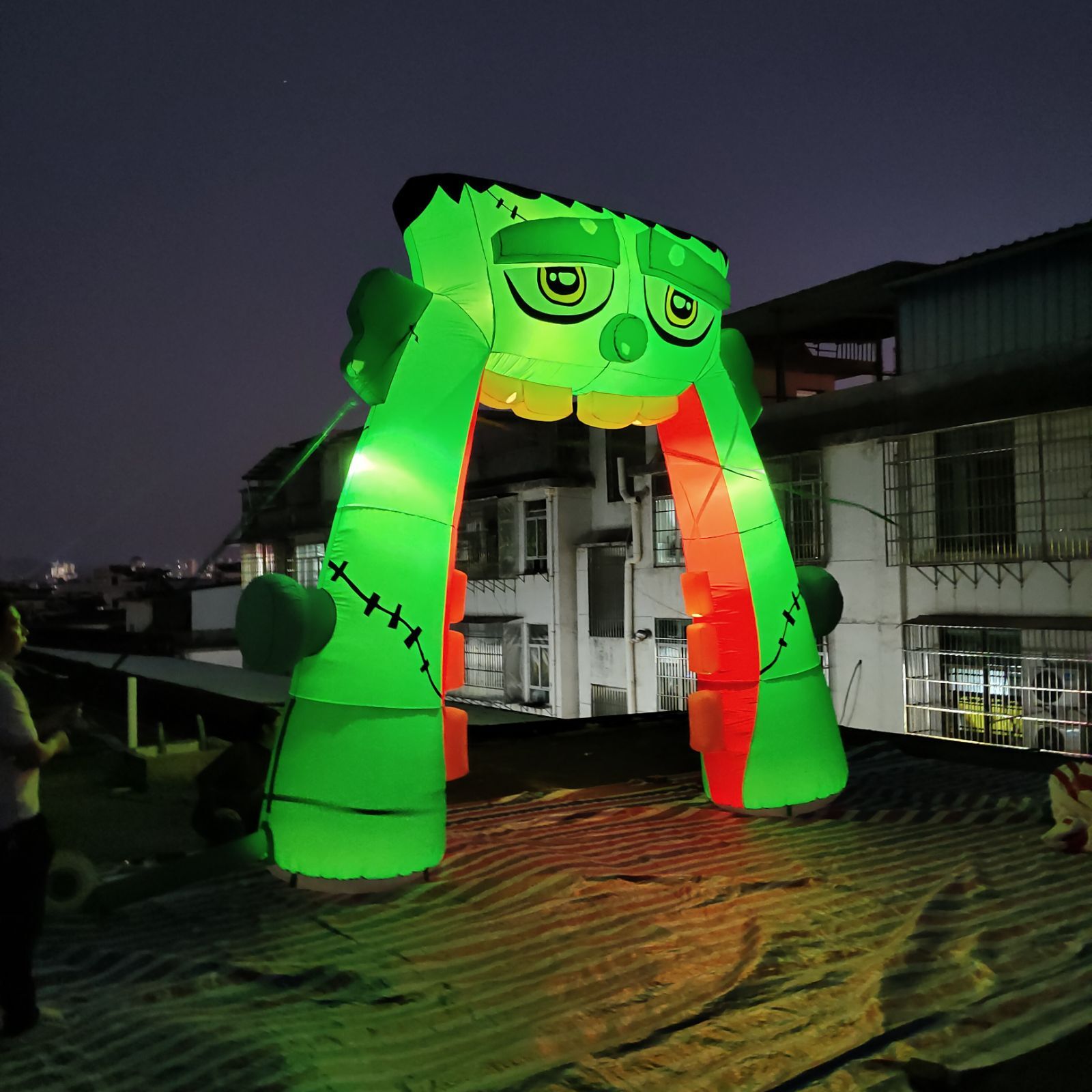 Inflatable Frank stein Arch