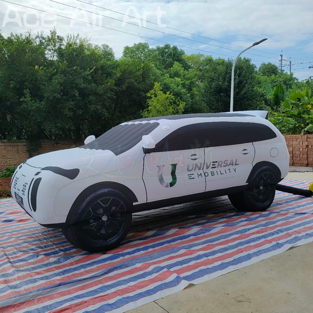 Custom Inflatable Car Replica Model Balloon for Commercial Advertising, Exhibition, Event Promotion and Brand Display
